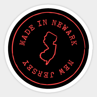 Made in New Jersey T-Shirt Sticker